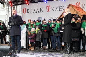 prezydent na orszaku trzech króli w cieszynie